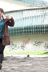 Minx Giuly Gets Anal And Throat Fucked By Her Pretty Stallion While Clothing Her Beautiful Knee-deep Socks