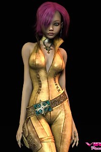 Delightful Stevie On The Sandy Beach In Her Lingerie.