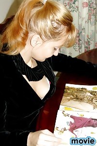 Blonde Lovita Fate Enjoys Dildo Play