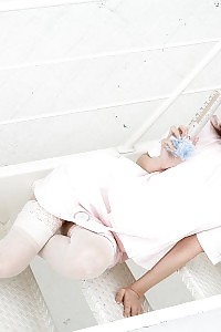 Young Hussy Coco Velvett Joins To Work Jerking And Licking 2 Cocks In This Frisky Gangbang