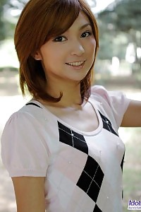 This Dark-haired, Big-tittied Minx Is Smile Foxily At The Way She Know