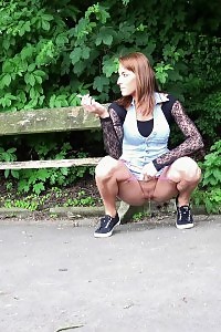 Seductive Red-haired Spreads Her Thick Ass Wide To Take Dick Dipping In Her Ass Hole