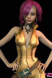 Delightful Stevie On The Sandy Beach In Her Lingerie.