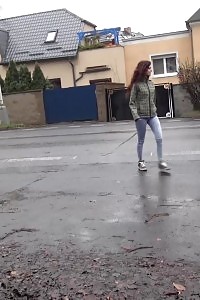 Naughty Pregnant Cutie Stripping Nude Against A Schoolroom To Penetrate Her Cunt With A Toy