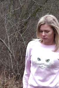 Dazzling Blonde Shows Off Legged And Having Fun With Her Pussy