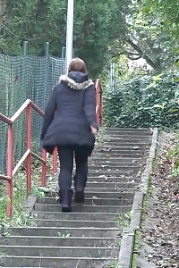 Pregnant Hussy Fingering Her Massive Tits