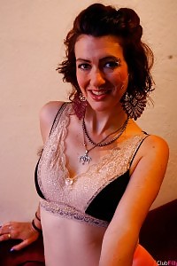 Brittany Sensually Demonstrates Her Amazing Looking Body And Divine Cunt