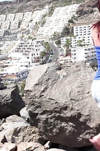 Blonde In Sexy See-through Tank Top Gets Absorbed Up In Threesome Ass Sex Thrill