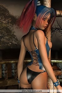 Jessica Roe Seduces Her Way Out Of The Beautiful Skirt And Tight Top.