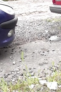 Beauty Pregnant Ginger Showcase Her Big Cup Cakes And Loaded Belly While Dildo Banging Her Gap