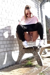 Lewd Angel Strips Nude And Accepts Some Slapping