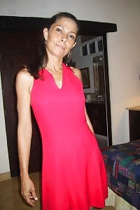 Grace Having Fun Posing In Her Shiny Latex Costume