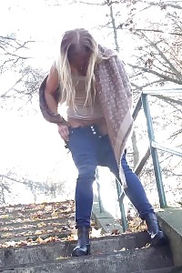 Big-breasted Blonde Chick Revealing Her Tight And Fuck Anal