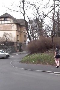 Fascinating Blonde Jerking Off While Dressing A Pantyhose