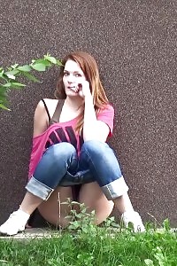 Pretty Soon To Be Mom Blonde Showcase Her Huge Loaded Belly And Grinding Her Tight Pussy