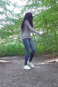 Flawless Cheerleader Brings Off Her Beautiful Skirt To Demonstrate Her Tight Looking Cunny Muff