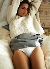 Georgina B - Georgina looks perfect half sleeping and naked in bed